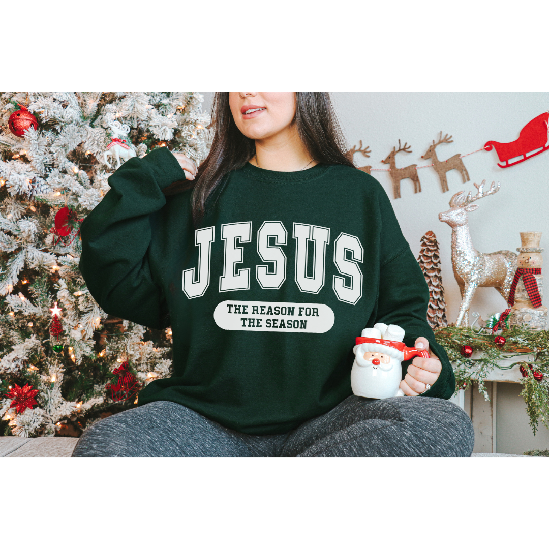 Jesus - The Reason for the Season (Forest Green)