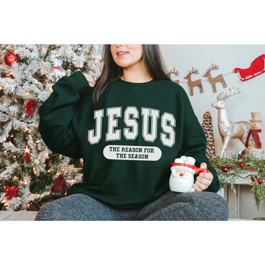 Jesus - The Reason for the Season (Forest Green)