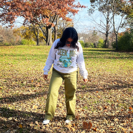 Seek Me Crewneck Sweater