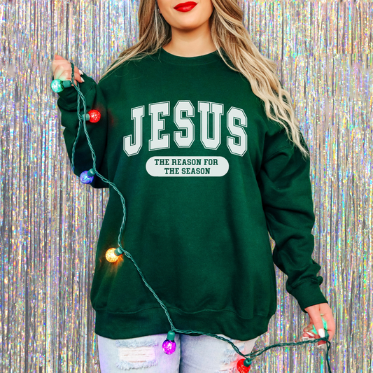Jesus - The Reason for the Season (Forest Green)