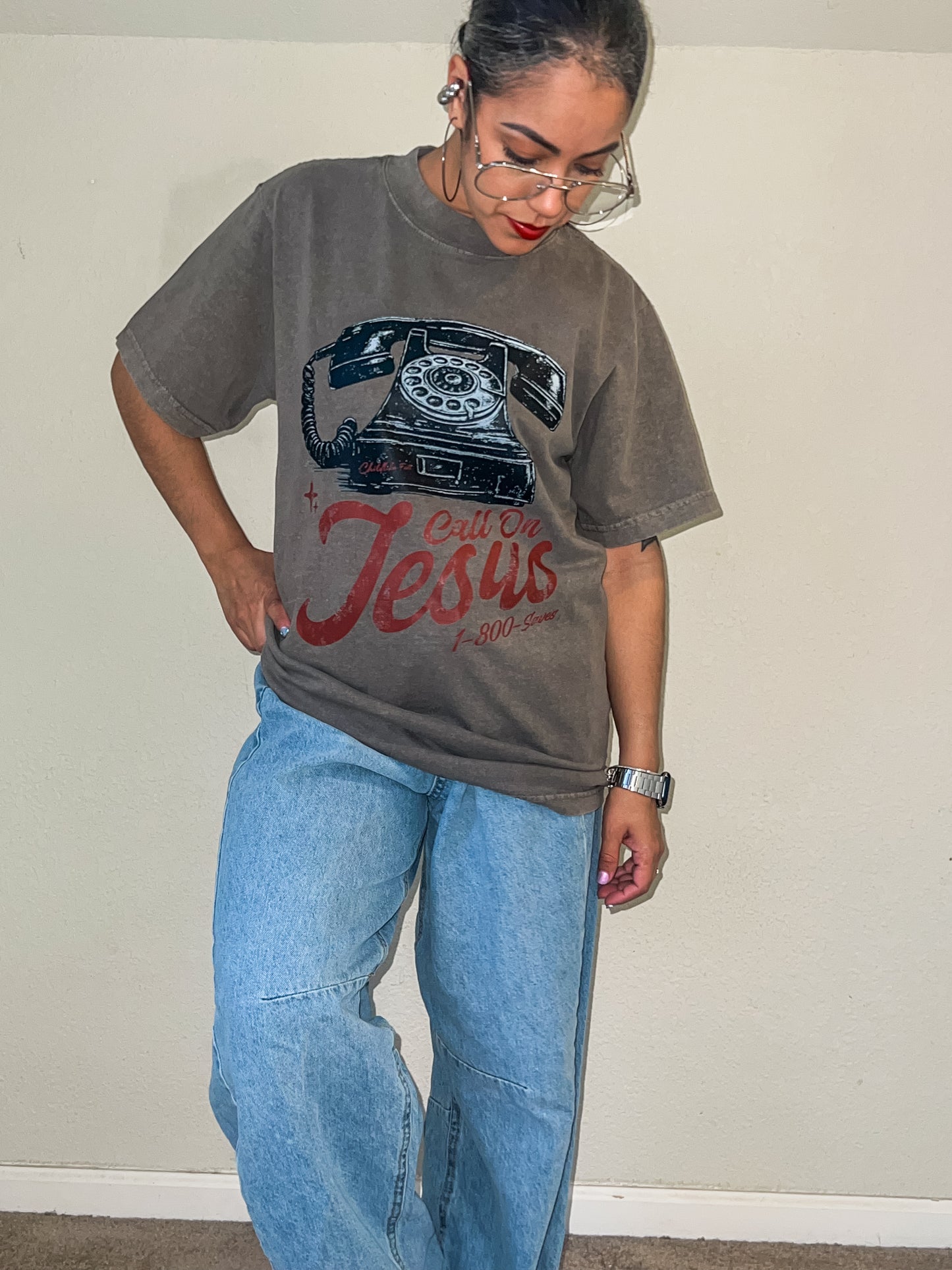 “Call on Jesus” (1-800-SAVES) ☎️