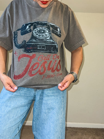 “Call on Jesus” (1-800-SAVES) ☎️