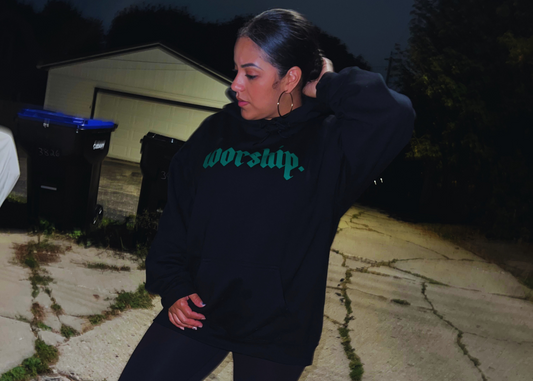 Worship. Hoodie