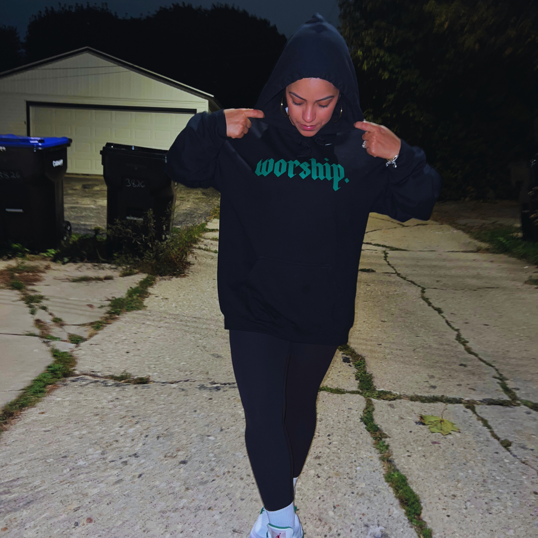 Worship. Hoodie