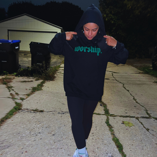 Worship. Hoodie